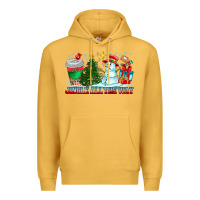 Mustard Jingle All The Way Premium Hoodie - CowhideDigitalArt
