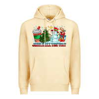 Pina Colada Jingle All The Way Premium Hoodie - CowhideDigitalArt