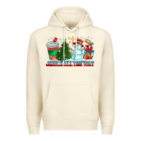 Sandshell Jingle All The Way Premium Hoodie - CowhideDigitalArt