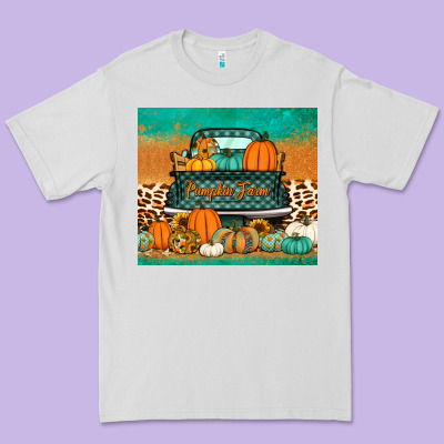 Pumpkin Farm Truck Tumbler Premium Tee Designed By Jasminsmagicworld