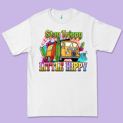 Stay Trippy Little Hippy Premium Tee Designed By Nancycooperartshop