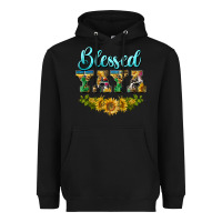Black blessed yaya Heavyweight Hoodie - BarkalooDesign