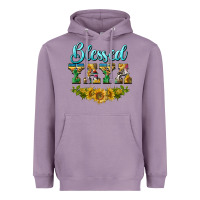 Lavender blessed yaya Heavyweight Hoodie - BarkalooDesign