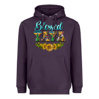 Plum blessed yaya Heavyweight Hoodie - BarkalooDesign