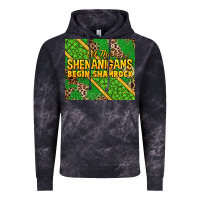 Cloud Black Let the shenanigans begin shamrock tumbler Vintage Hoodie - HowdyJamesFarm