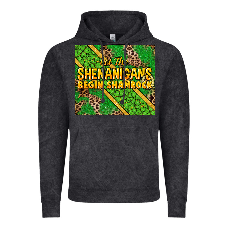Let The Shenanigans Begin Shamrock Tumbler Vintage Hoodie by HowdyJamesFarm | Teevron