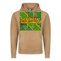 Vintage Camel Let the shenanigans begin shamrock tumbler Vintage Hoodie - HowdyJamesFarm