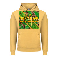 Vintage Mustard Let the shenanigans begin shamrock tumbler Vintage Hoodie - HowdyJamesFarm