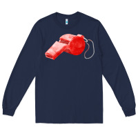 Navy whistle  fa element Long Sleeve Tee - FaDigitalArtStudio
