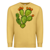 Antique Gold cactus Premium Sweatshirt - BarkalooDesign