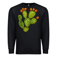 Black cactus Premium Sweatshirt - BarkalooDesign