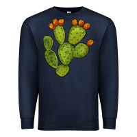 Navy cactus Premium Sweatshirt - BarkalooDesign