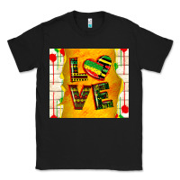 Black juneteenth love Classic Tee - TumblerDesignByShophia