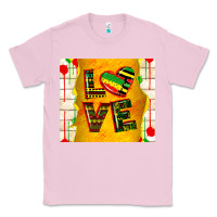 Bubblegum Pink juneteenth love Classic Tee - TumblerDesignByShophia
