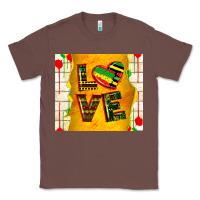 Chestnut juneteenth love Classic Tee - TumblerDesignByShophia