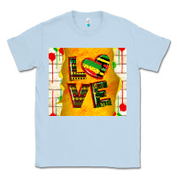 Dusty Blue juneteenth love Classic Tee - TumblerDesignByShophia