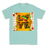 Seafoam juneteenth love Classic Tee - TumblerDesignByShophia