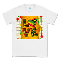 White juneteenth love Classic Tee - TumblerDesignByShophia