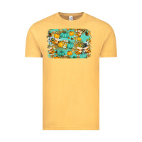 Vintage Mustard western fall vibes background Vintage Tee - Jasminsmagicworld