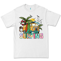 White Let's go surfing Premium Tee - NancyCooperArtShop