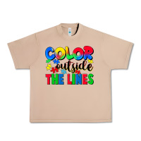 Color Outside The Lines Urban Heavy Tee | Teevron