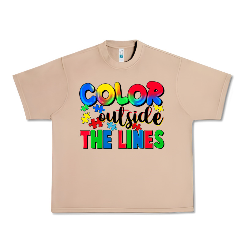 Color Outside The Lines Urban Heavy Tee by CowGirlArtShop | Teevron