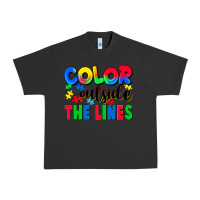 Pigment Black Color outside the lines Urban Heavy Tee - CowGirlArtShop