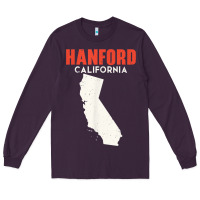 Plum hanford california usa state america travel californian Long Sleeve Tee - longCreatives