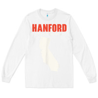 White hanford california usa state america travel californian Long Sleeve Tee - longCreatives