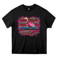 Black Flamingo Christmas Heavy Core Tee - Bettercallsaul