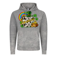 Cloud Rock Arkansas map St. Patrick's Vintage Hoodie - CowGirlArtShop