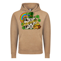 Vintage Coffee Arkansas map St. Patrick's Vintage Hoodie - CowGirlArtShop