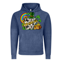Vintage Denim Arkansas map St. Patrick's Vintage Hoodie - CowGirlArtShop