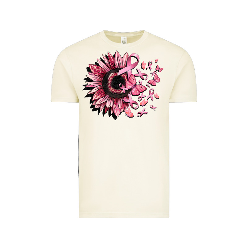 Cancer Sunflower Vintage Tee by CowGirlArtShop | Teevron