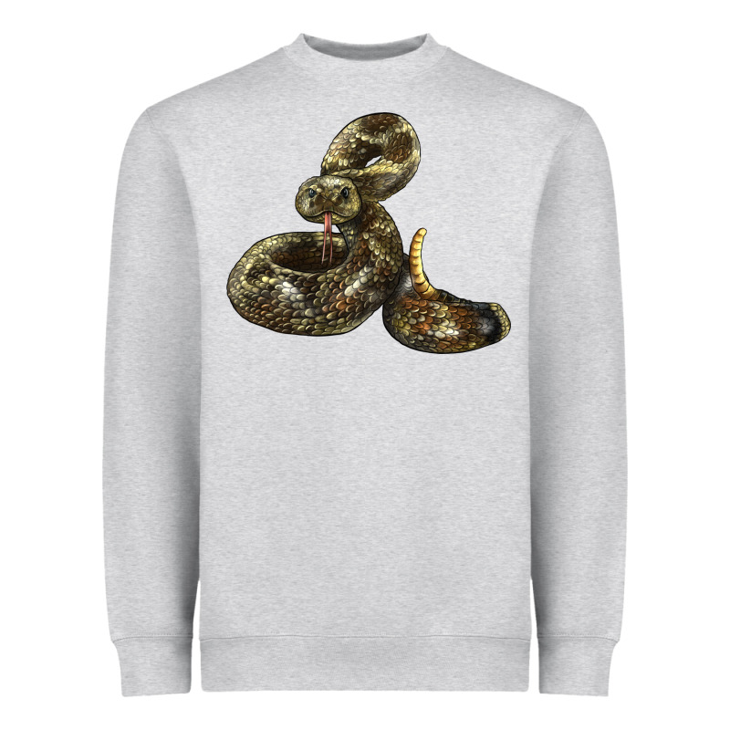 Rattlesnake Heavyweight Sweatshirt by LillyAllenDesigns | Teevron