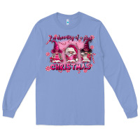 Colony Blue i'm dreaming of a pink christmas Long Sleeve Tee - FaDigitalArtStudio