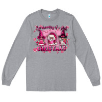 Heather Grey i'm dreaming of a pink christmas Long Sleeve Tee - FaDigitalArtStudio
