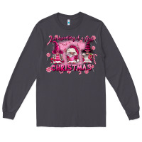 Smoke i'm dreaming of a pink christmas Long Sleeve Tee - FaDigitalArtStudio