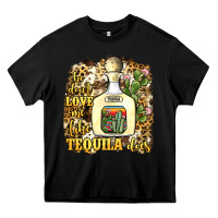 Black he don't love me like tequila does Heavy Core Tee - JahusDesignShop