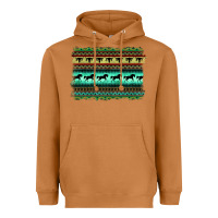 Meerkat turquoise aztec bullskull and horse Heavyweight Hoodie - BarkalooDesign