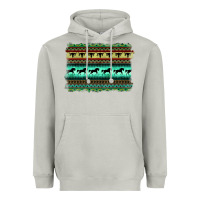Moon Dust turquoise aztec bullskull and horse Heavyweight Hoodie - BarkalooDesign