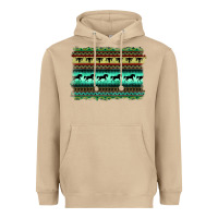 Mushroom turquoise aztec bullskull and horse Heavyweight Hoodie - BarkalooDesign