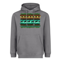 Storm turquoise aztec bullskull and horse Heavyweight Hoodie - BarkalooDesign