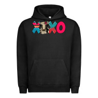 Pigment Black xoxo holstein cow Urban Hoodie - AdoDesignShop