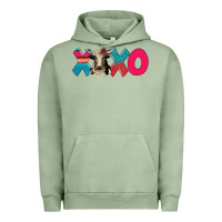 Pigment Oil Green xoxo holstein cow Urban Hoodie - AdoDesignShop