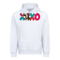 White xoxo holstein cow Urban Hoodie - AdoDesignShop