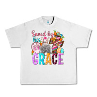 Lunar Rock Saved by his grace Easter Day Urban Heavy Tee - HowdyJamesFarm