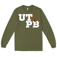 Army Green UTPB Permian Basin Student Long Sleeve Tee - longCreatives