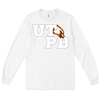 White UTPB Permian Basin Student Long Sleeve Tee - longCreatives