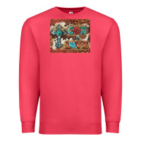 Cardinal god is love cross Premium Sweatshirt - BarkalooDesign
